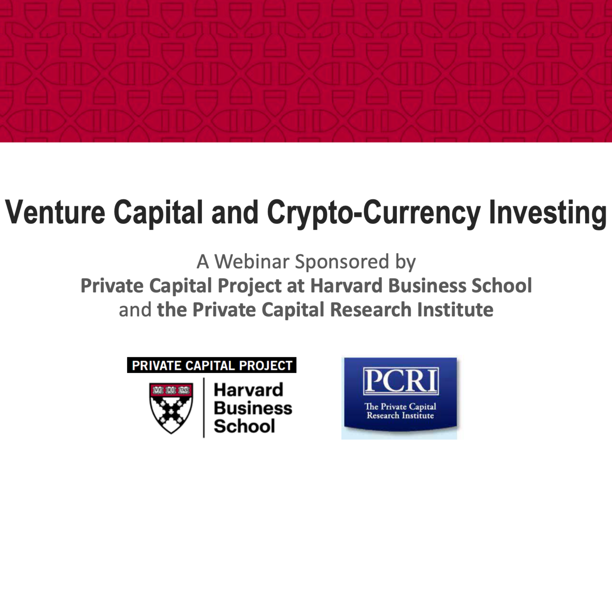 Events - The Private Capital Research Institute